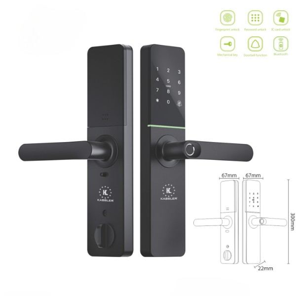Khóa cửa vân tay Kassler KL79H App wifi chính hãng