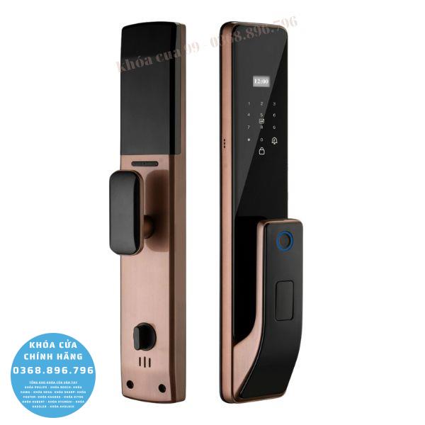 Khóa cửa vân tay Kassler KL828 Remote chính hãng