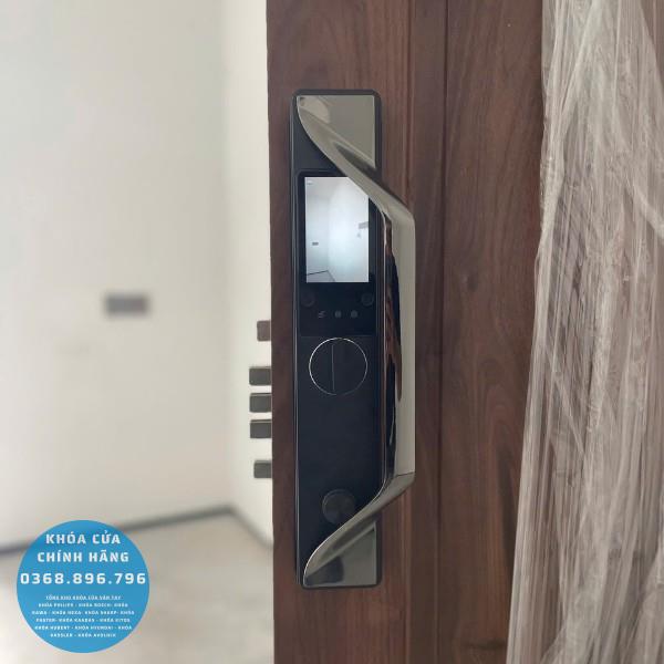 Khóa cửa Kassler KL-82T Face Id, lòng bàn tay - mặt sau