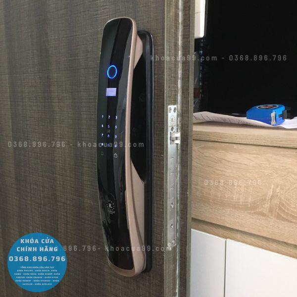 Khóa cửa vân tay Kassler KL 878SB - thông số kỹ thuật