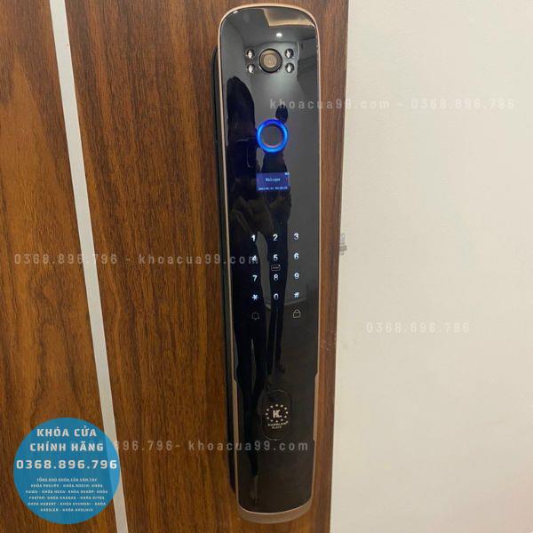 Khóa cửa vân tay Kassler KL 878C - phụ kiện