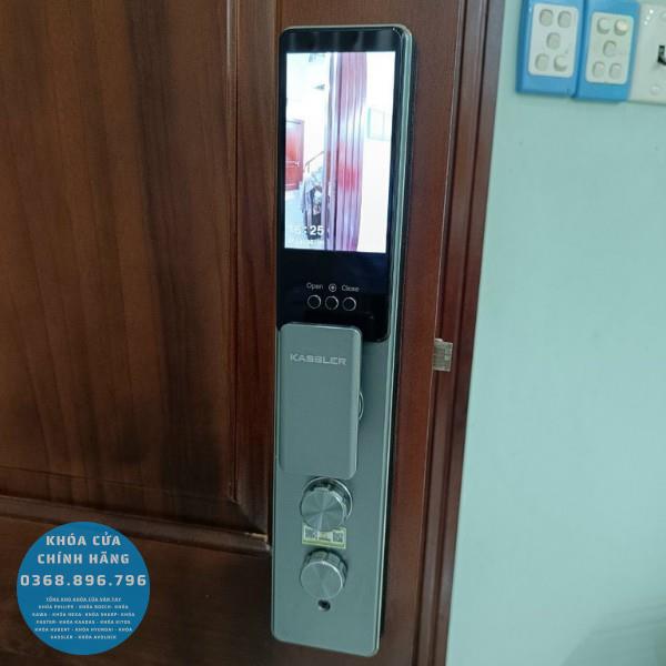 Khóa cửa vân tay Kassler KL889-CNC Face ID 3D - phụ kiện