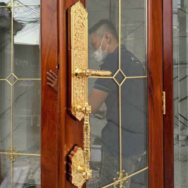 Khóa cửa vân tay tân cổ điển Kassler KL 939