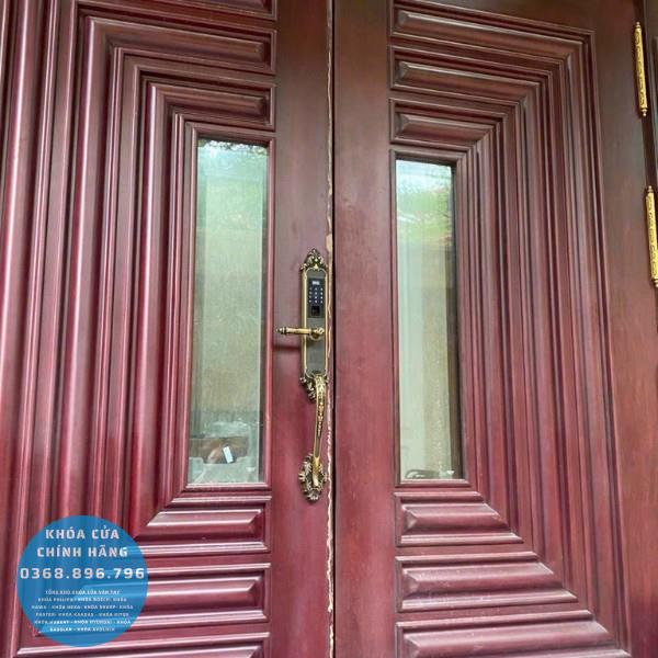 Khóa cửa vân tay tân cổ điển Kassler KL 969GR - thông số kỹ thuật