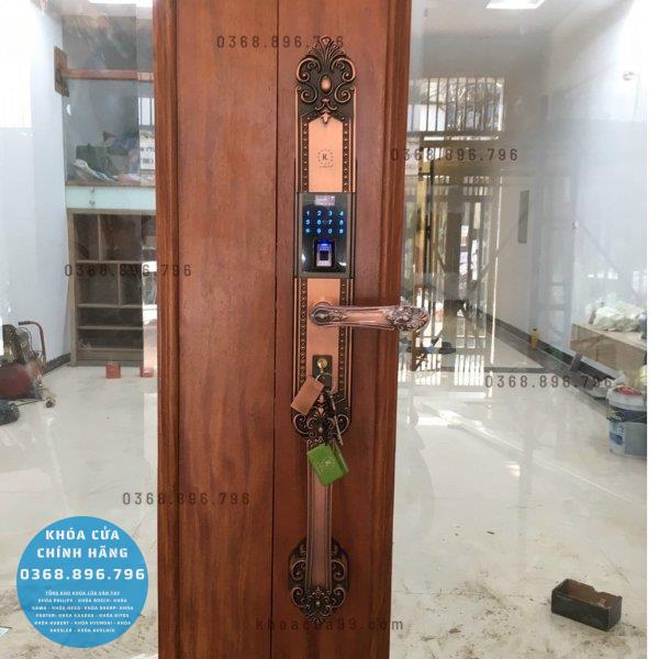 Khóa cửa vân tay tân cổ điển Kassler KL 979R - thông số kỹ thuật