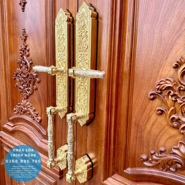 Khóa cửa vân tay tân cổ điển Kassler KL 999 - chi tiết
