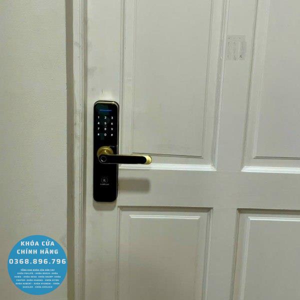 Khóa cửa vân tay Kassler KL668 Gold App Wifi - phụ kiện