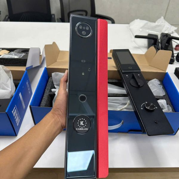 Khóa cửa vân tay KL808 CNC face 3D - chi tiết