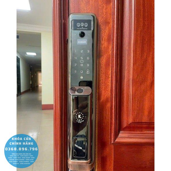 Khóa cửa vân tay Kassler KL838 Face ID  - chi tiết