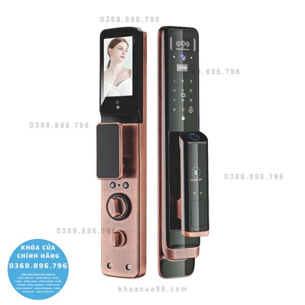 Khóa cửa vân tay Kassler KL838 Face ID  - thông số kỹ thuật