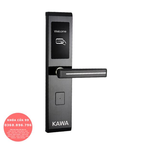 Khóa cửa khách sạn KS610 - mặt sau