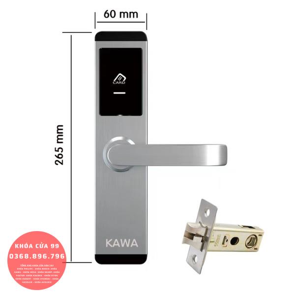 Khóa cửa khách sạn KS805 - chi tiết