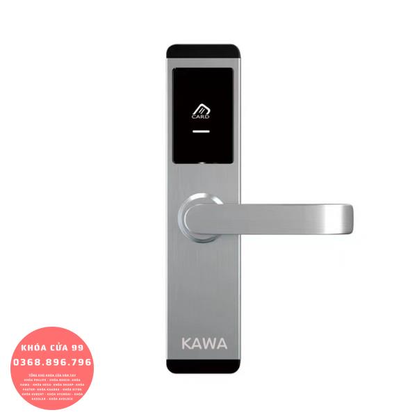 Khóa cửa khách sạn KS805 - lắp đặt thực tế