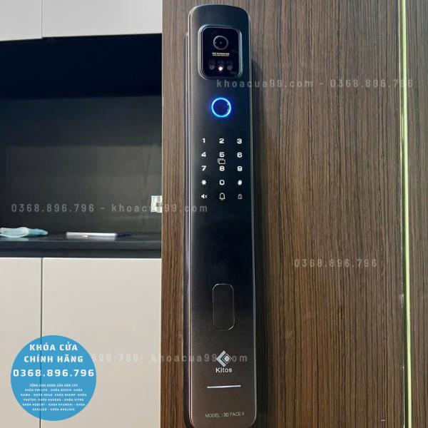 Khóa cửa Kitos 3D Face X - thông số kỹ thuật