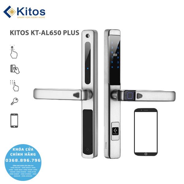 Khóa cửa nhôm vân tay Kitos KT AL650 Plus - phụ kiện