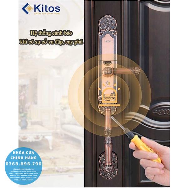 Khóa cửa vân tay Kitos KT C500 - phụ kiện