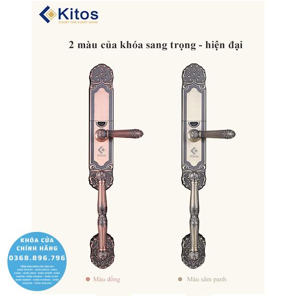 Khóa cửa vân tay Kitos KT C500 - thông số kỹ thuật