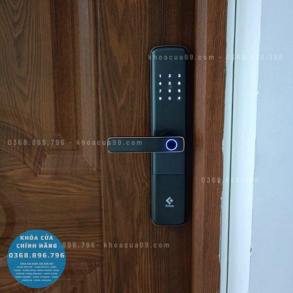 Khóa cửa vân tay Kitos KT G900 Pro - mặt sau