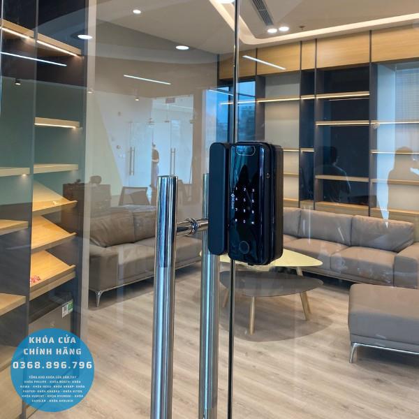 Khóa cửa kính cường lực Kitos KT GL30 FACE ID - chi tiết