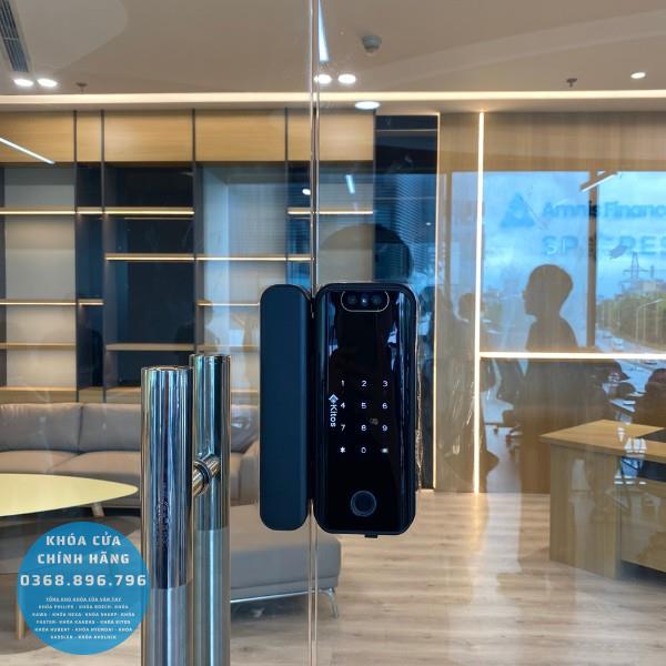 Khóa cửa kính cường lực Kitos KT GL30 FACE ID - phụ kiện