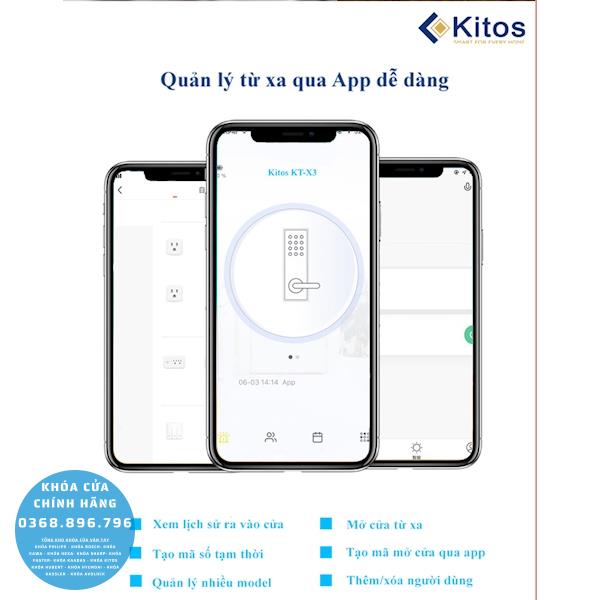 Khóa cửa vân tay Kitos KT X3, Camera trên khóa - thông số kỹ thuật