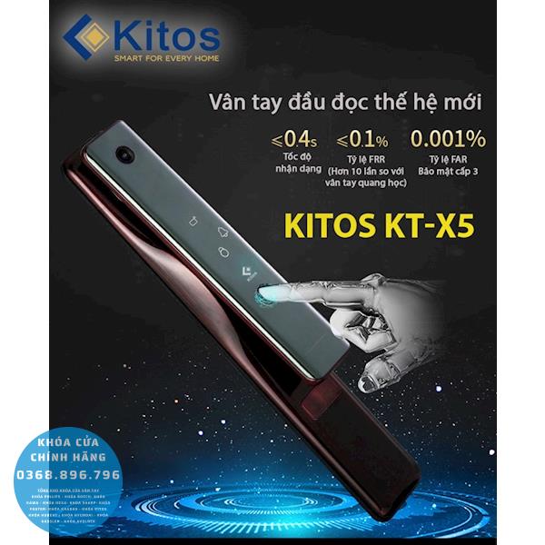 Khóa cửa vân tay Kitos KT X5 - chi tiết