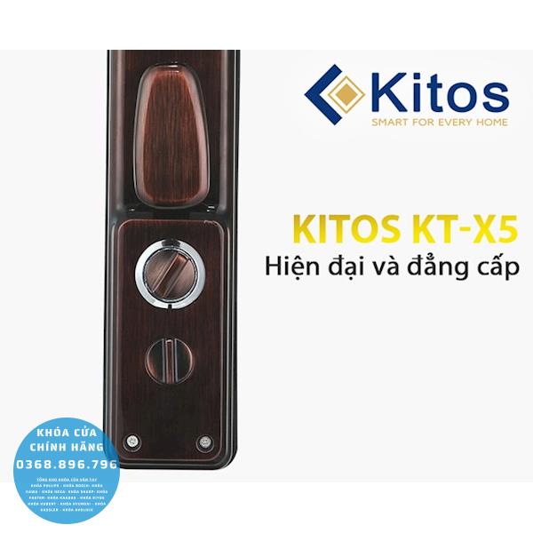 Khóa cửa vân tay Kitos KT X5 - thông số kỹ thuật