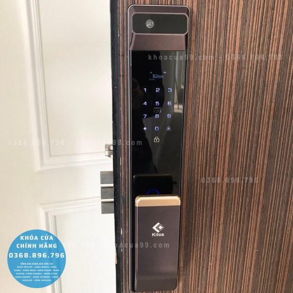 Khóa cửa vân tay Kitos KT X6 - chi tiết