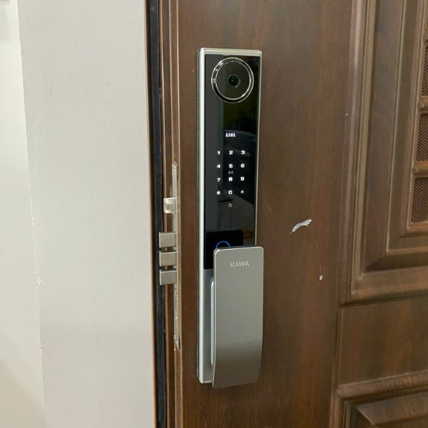 Khóa cửa vân tay Kawa KT99C camera full HD chính hãng tại HCM