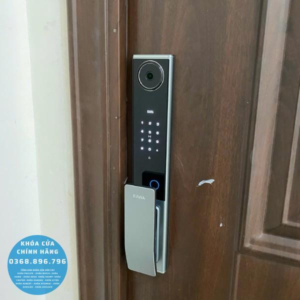 Khóa cửa vân tay Kawa KT99C camera full HD - phụ kiện