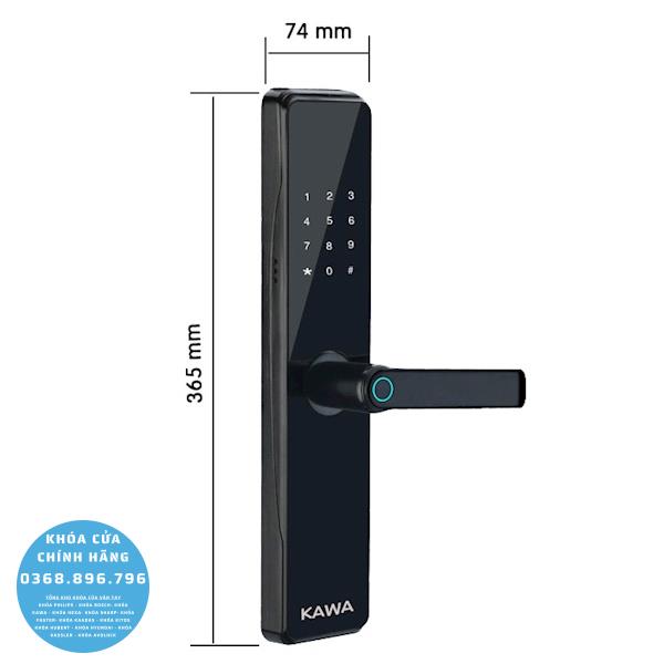 Khóa cửa vân tay Kawa K200 - phụ kiện