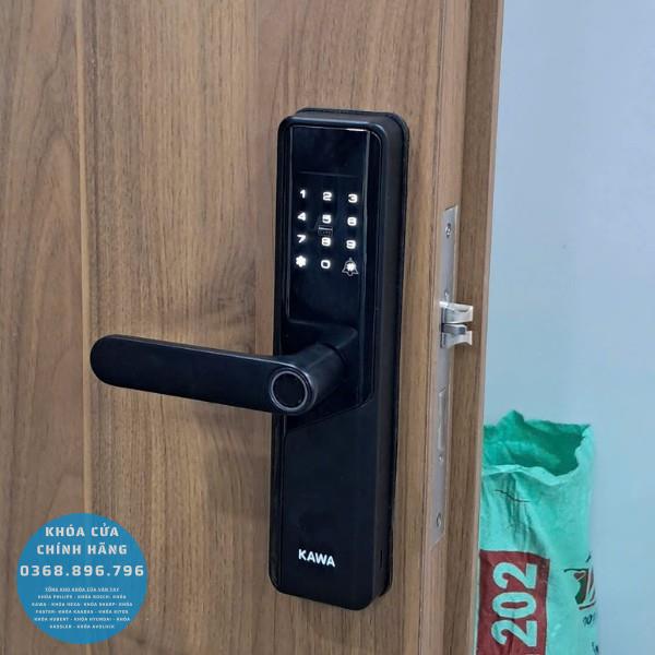 Khóa cửa vân tay Kawa K208 - phụ kiện