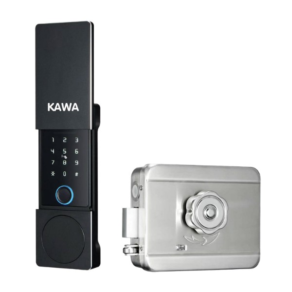 Khóa cửa cổng vân tay Kawa KC01 app wifi