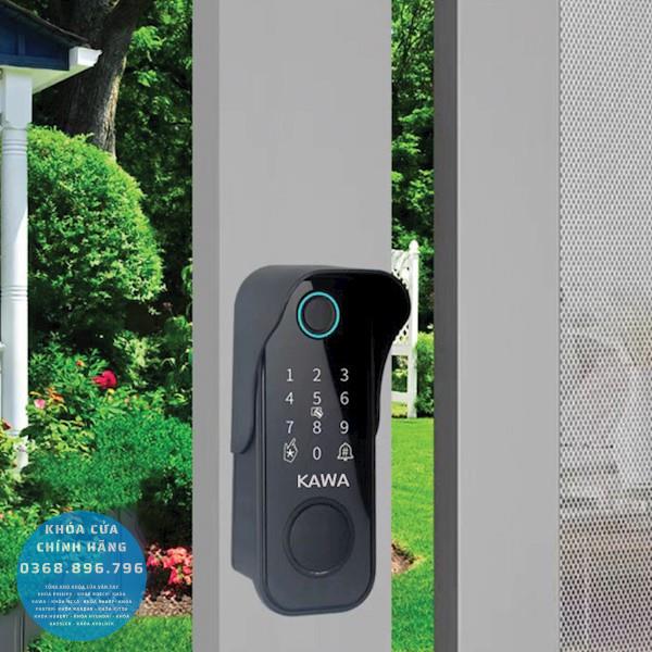 Khóa cửa cổng vân tay Kawa KC02 mở 2 chiều - thông số kỹ thuật