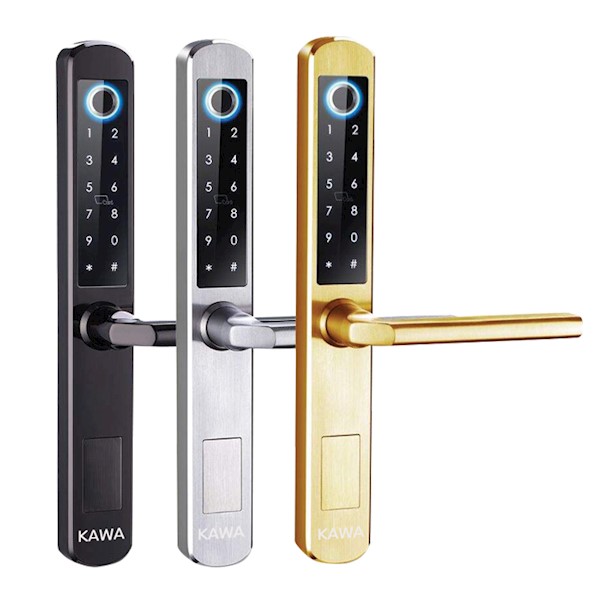 Khóa cửa nhôm kính vân tay Kawa KN103