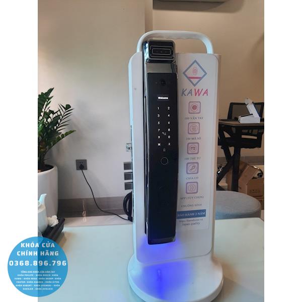 Khóa cửa vân tay Kawa KT50 Face 3 - phụ kiện