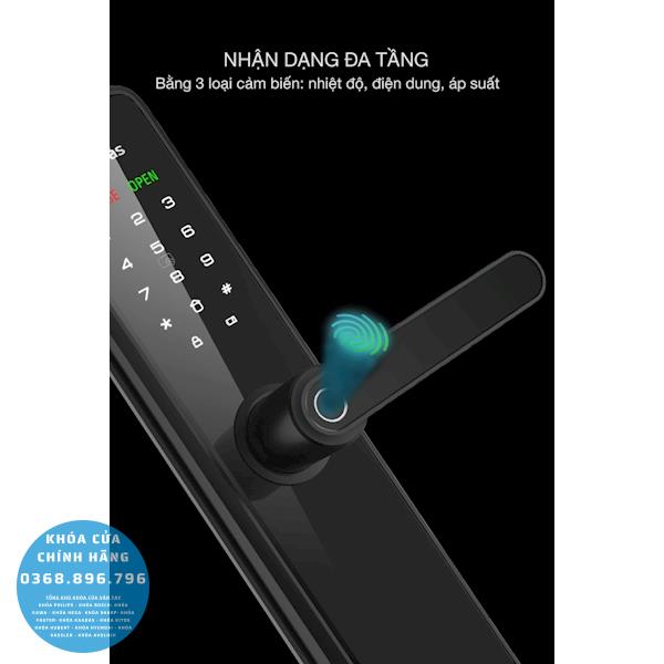 Khóa cửa vân tay Kaadas L7 5 - phụ kiện