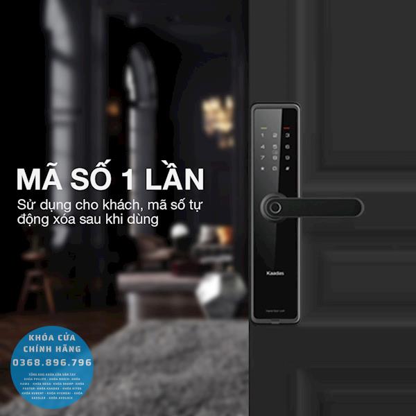 Khóa cửa vân tay Kaadas L8 5 - mặt sau