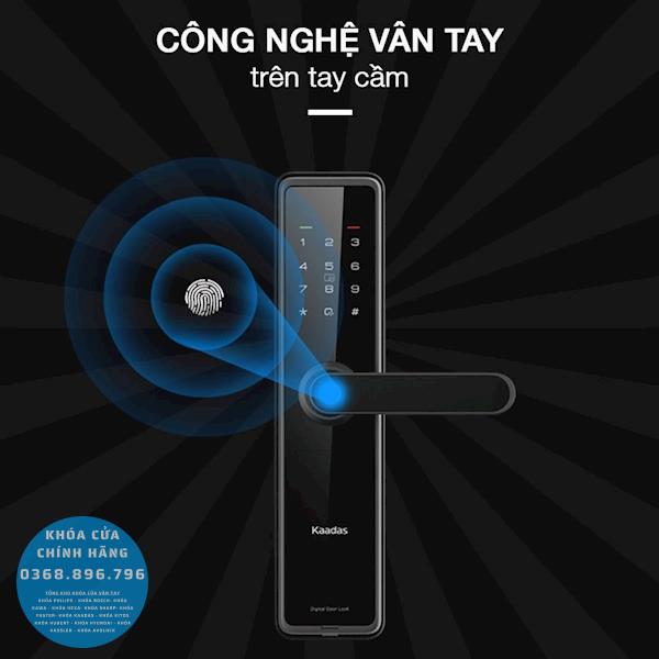 Khóa cửa vân tay Kaadas L8 5 - phụ kiện