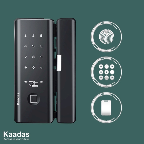 Khóa cửa kính vân tay Kaadas R8