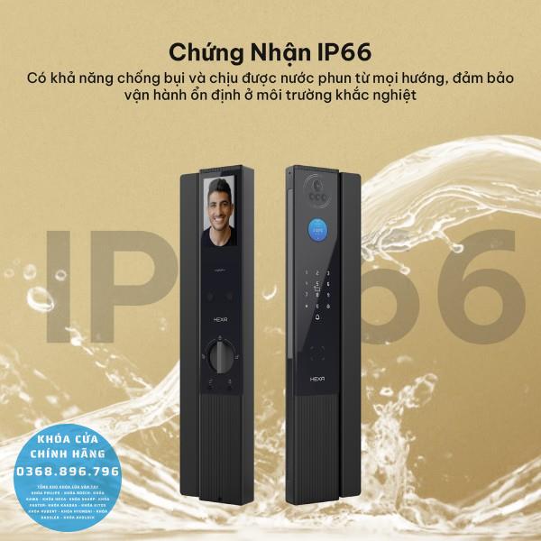 Khóa vân tay Hexa P200 Promax face 3D - chi tiết