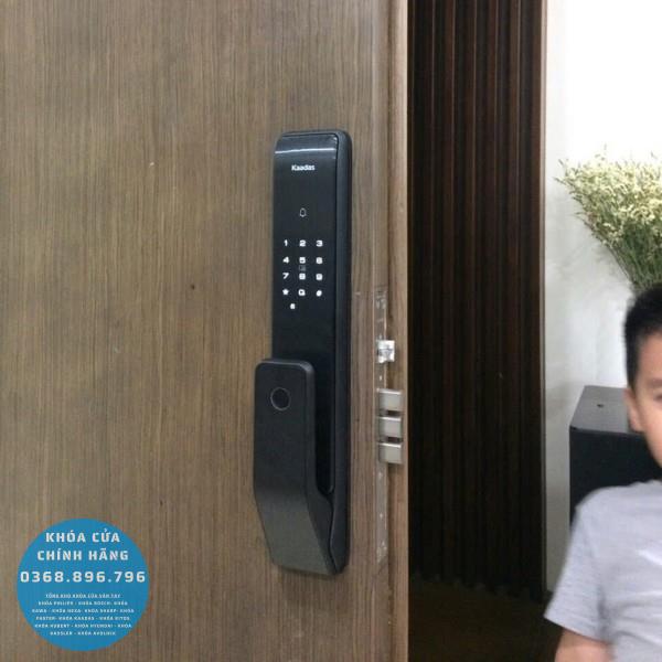 Khóa cửa vân tay Kaadas Q3 - mặt sau