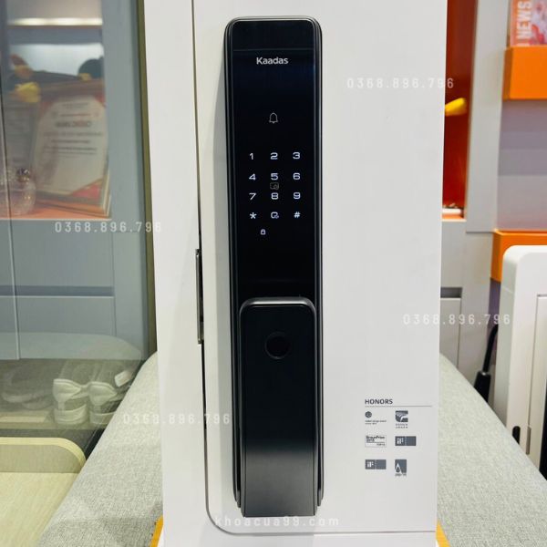 Khóa cửa vân tay Kaadas Q3-VP video call chính hãng