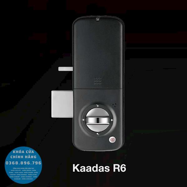 Khóa cửa vân tay Kaadas R6 5 - lắp đặt thực tế